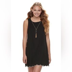 LILY ROSE Scallop Shift Dress